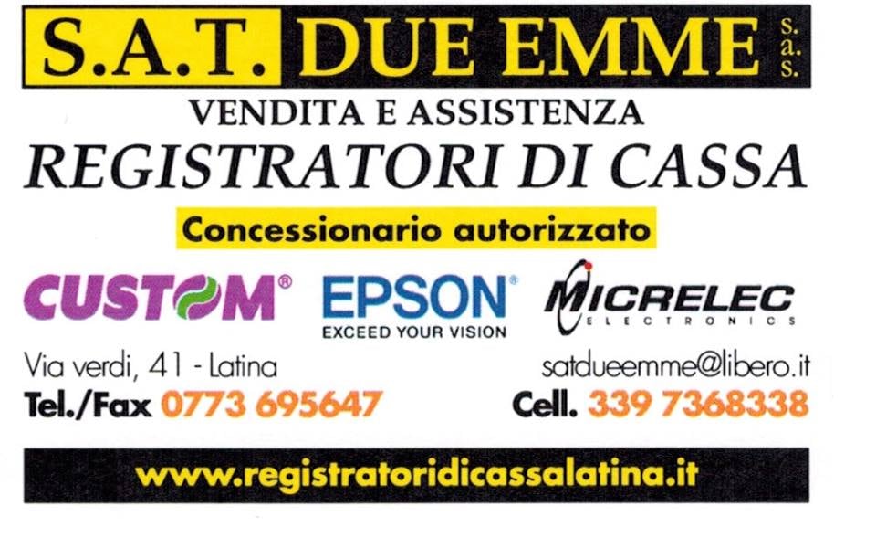 Stampanti Ricevute Fiscali Telematiche - S.A.T. DUE EMME Latina